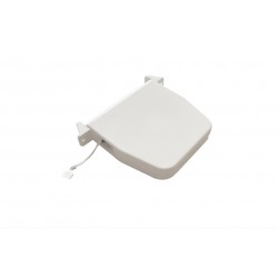 Tabachera pentru snur / panglica rulouri exterioare aluminiu, universal, alb