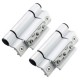 Set 2 balamale rapide 100/50 mm Skala, pentru ușă termopan din aluminiu, alb