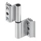 Set 2 Balamale Rapide Skala 45 mm, pentru Fereastră sau Ușă Aluminiu, Argintiu (Silver)