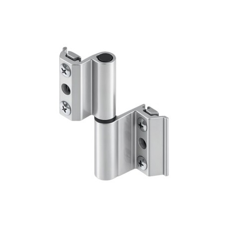 Set 2 balamale rapide 45 mm Skala, pentru ușă sau fereastră termopan din aluminiu, argintiu