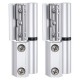 Set 2 balamale rapide 45 mm Skala, pentru ușă sau fereastră termopan din aluminiu, argintiu