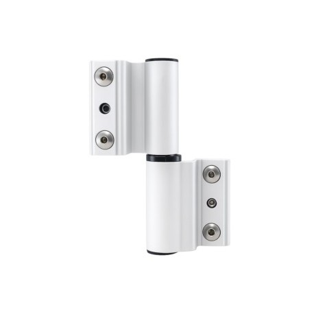 Set 2 balamale rapide 55 mm Skala, pentru ușă termopan de trafic din aluminiu, alb