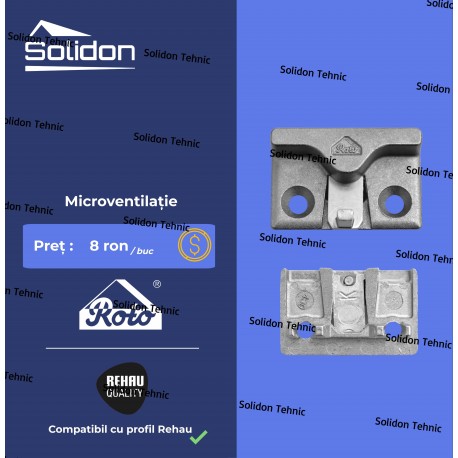 Microventilatie Roto (Rehau)